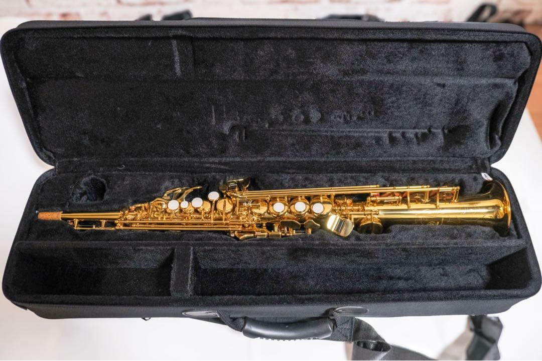 【中古】YAMAHA ソプラノサックス YSS-475/031425 ケース付き