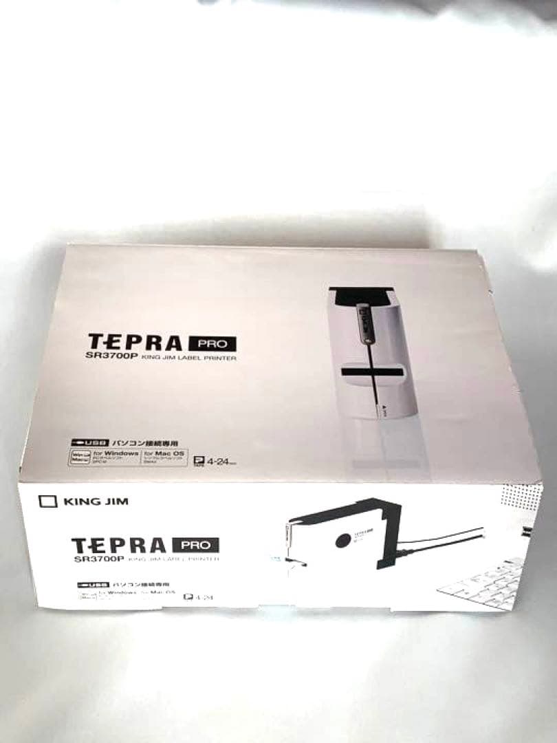 【テプラ】KING JIM SR3700P  テープ付き