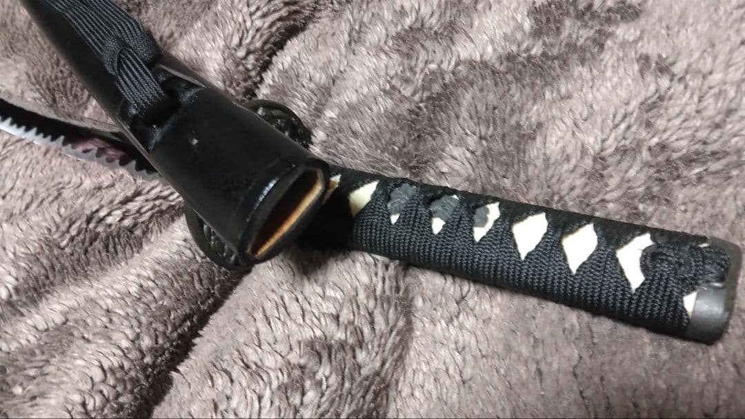 仕込み杖　直刀　模造刀【座頭市】リアル骨董品再現