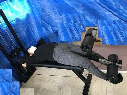 ～美しいランニングフォーム～　レッグカール＆レッグイクス・マシン（スタンダード）