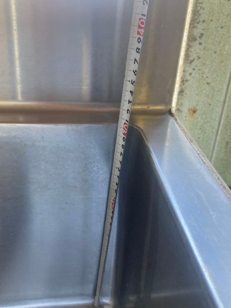 業務用 クリナップ1槽シンク 幅750×奥540 引取可能ステンレス