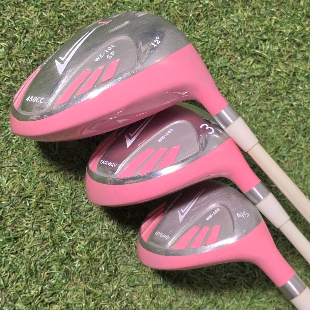 キャロウェイ ソレイル キャディバッグ付き ゴルフクラブ レディースセット 右