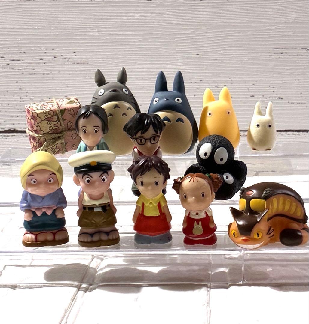 ジブリ となりのトトロ 指人形 ソフビ 13個セット
