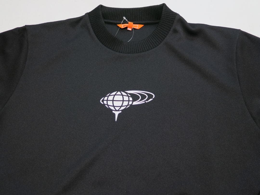 ⓁBEAMS GOLFビームス ゴルフ スムース1ポイントプルオーバーBLACK