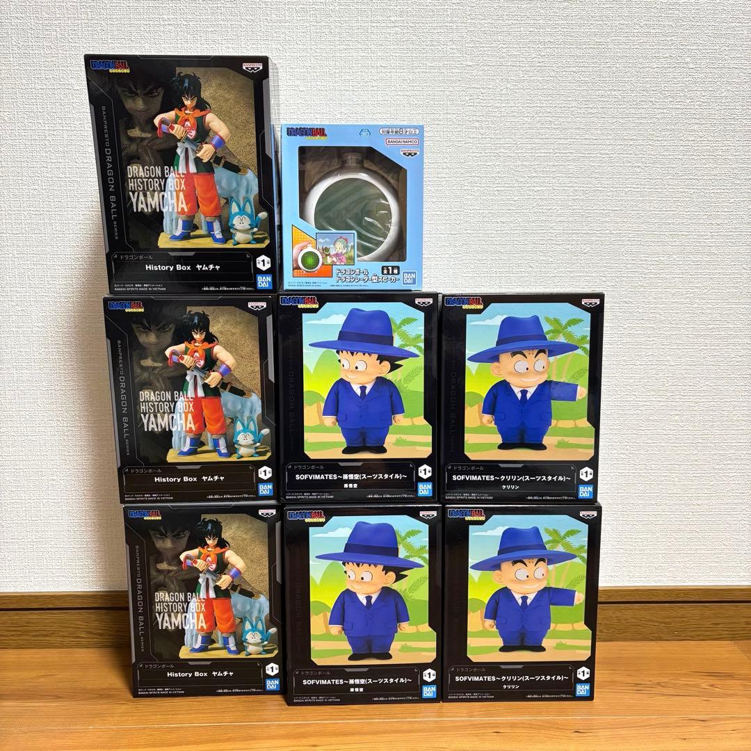 まとめ売り！ ドラゴンボール フィギュア ドラゴンレーダー型スピーカー セット