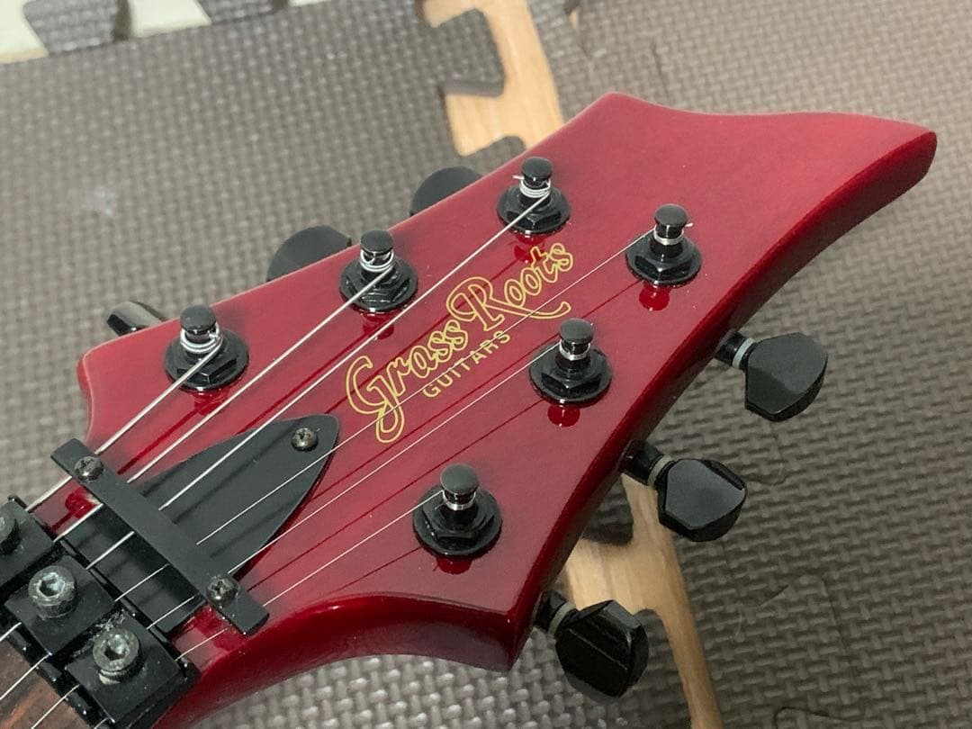 グラスルーツ glassroots フォレスト Forest G-FR 美品 赤