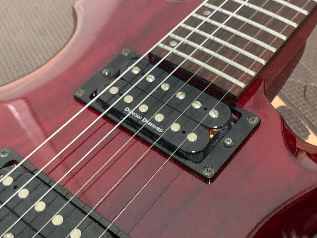 グラスルーツ glassroots フォレスト Forest G-FR 美品 赤