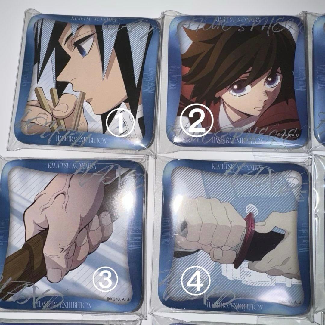 鬼滅の刃　ufotable 柱展　マニアック　缶バッジ 冨岡義勇 15点　コンプ