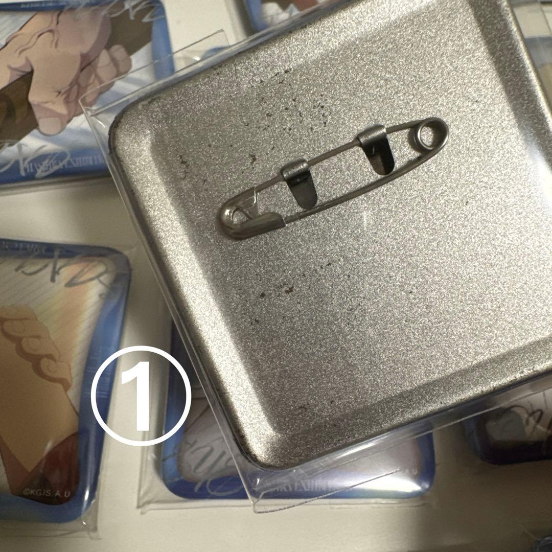 鬼滅の刃　ufotable 柱展　マニアック　缶バッジ 冨岡義勇 15点　コンプ