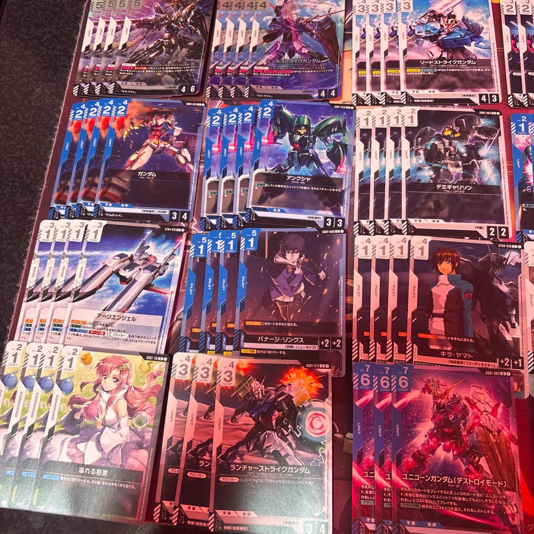 青白ユニコーン デッキ ガンダムカードゲーム　ショップバトル優勝構築