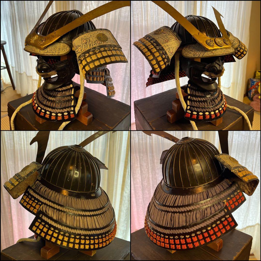 美品！【江戸期 長宗我部家 ゆかりの鎧】日本甲冑【等身大】鎧一式