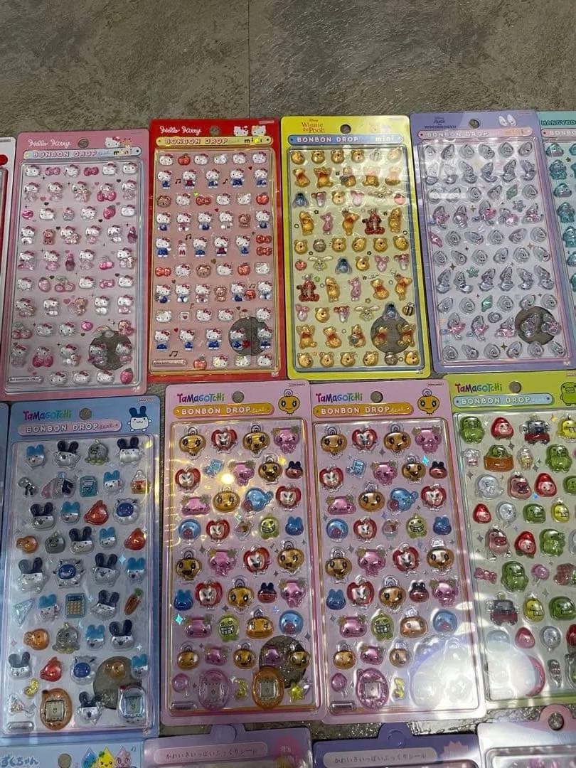 27枚　BONBON DROP シール　ボンボンドロップ　たまごっち　コンプ