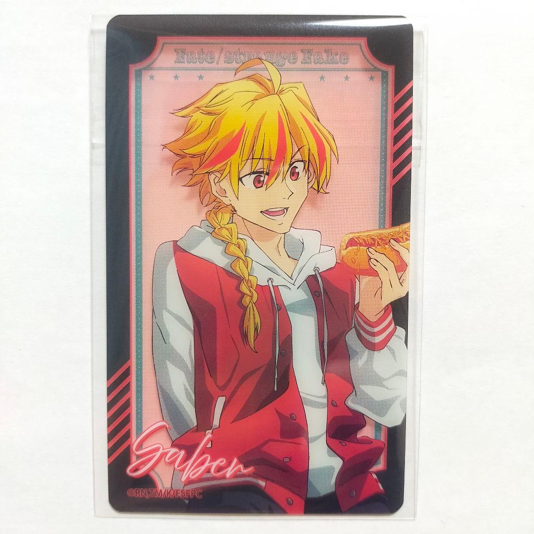 8点 Fate strange Fake cafe セイバー アクスタ 缶バッジ