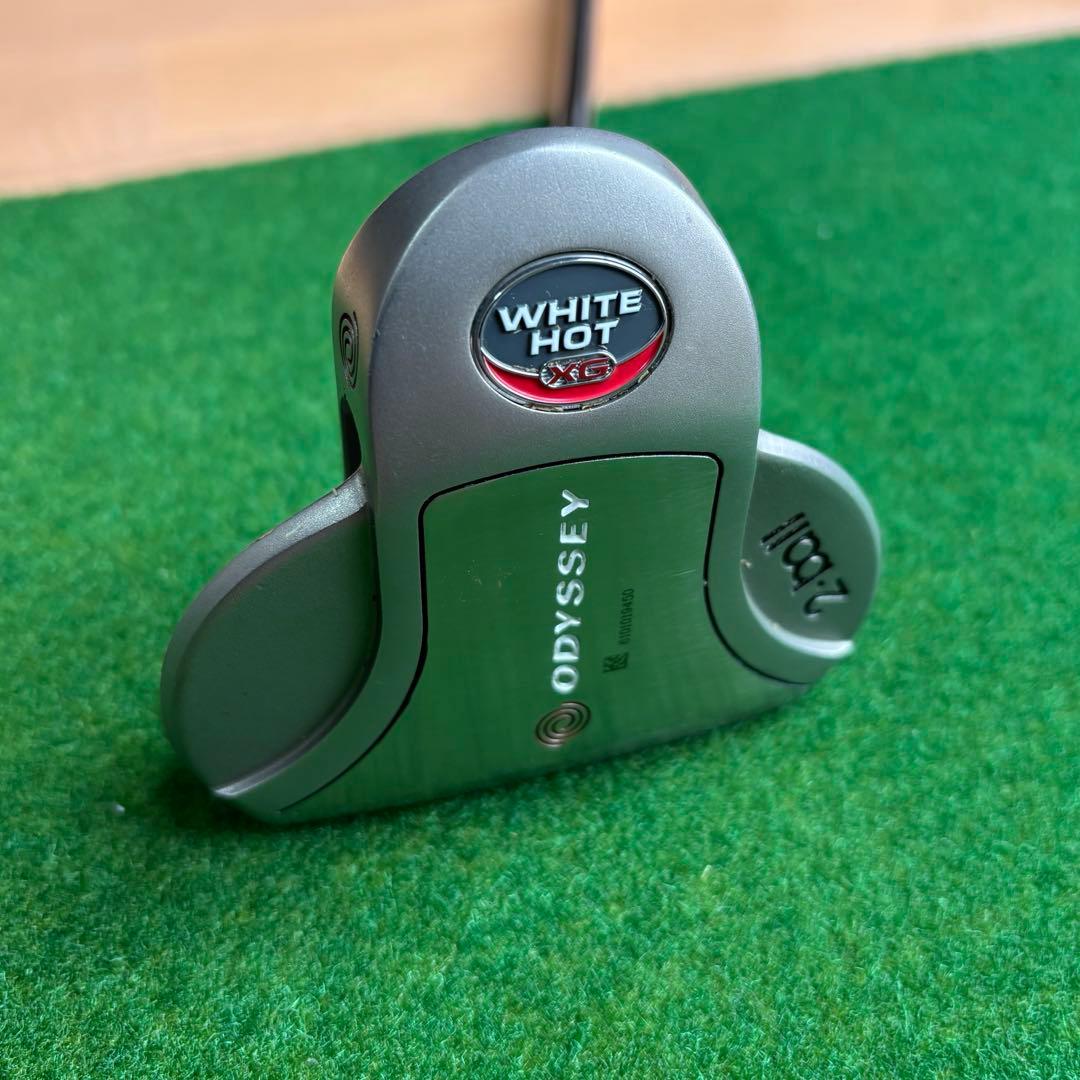 【レフティ】オデッセイパター 2-ball WHITE HOT XG 34インチ