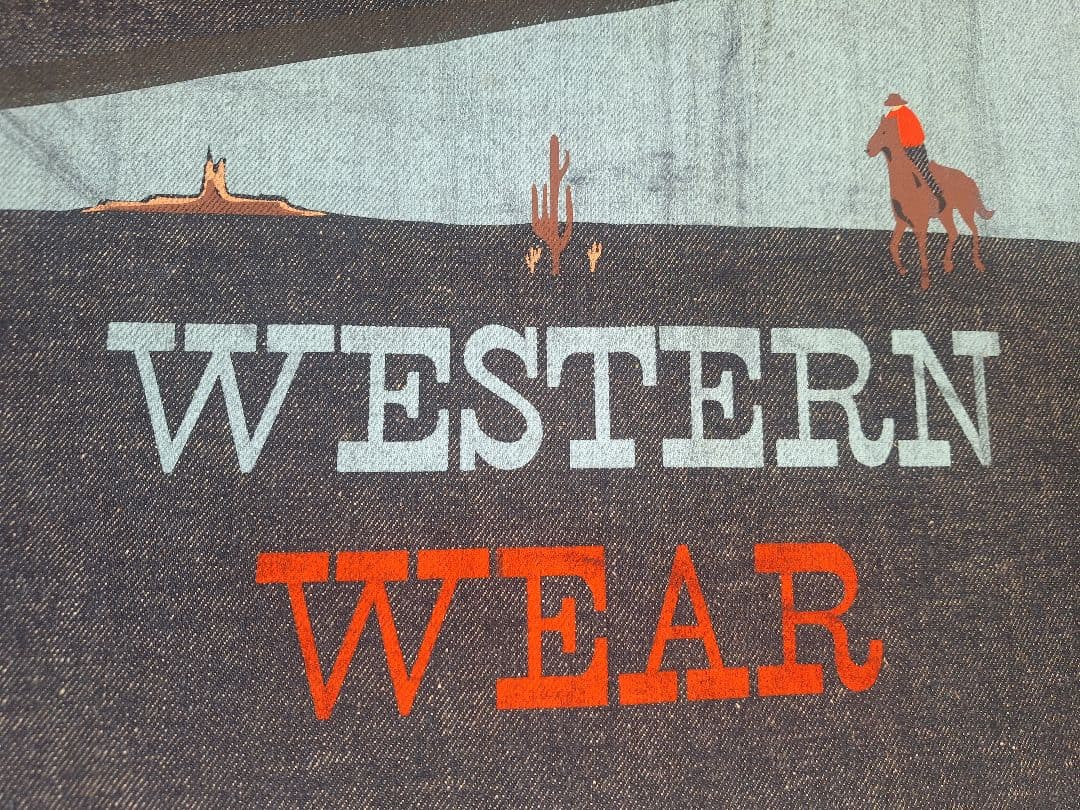 スペシャル 50's～ ワシントン DEE CEE ヴィンテージ デニム バナー