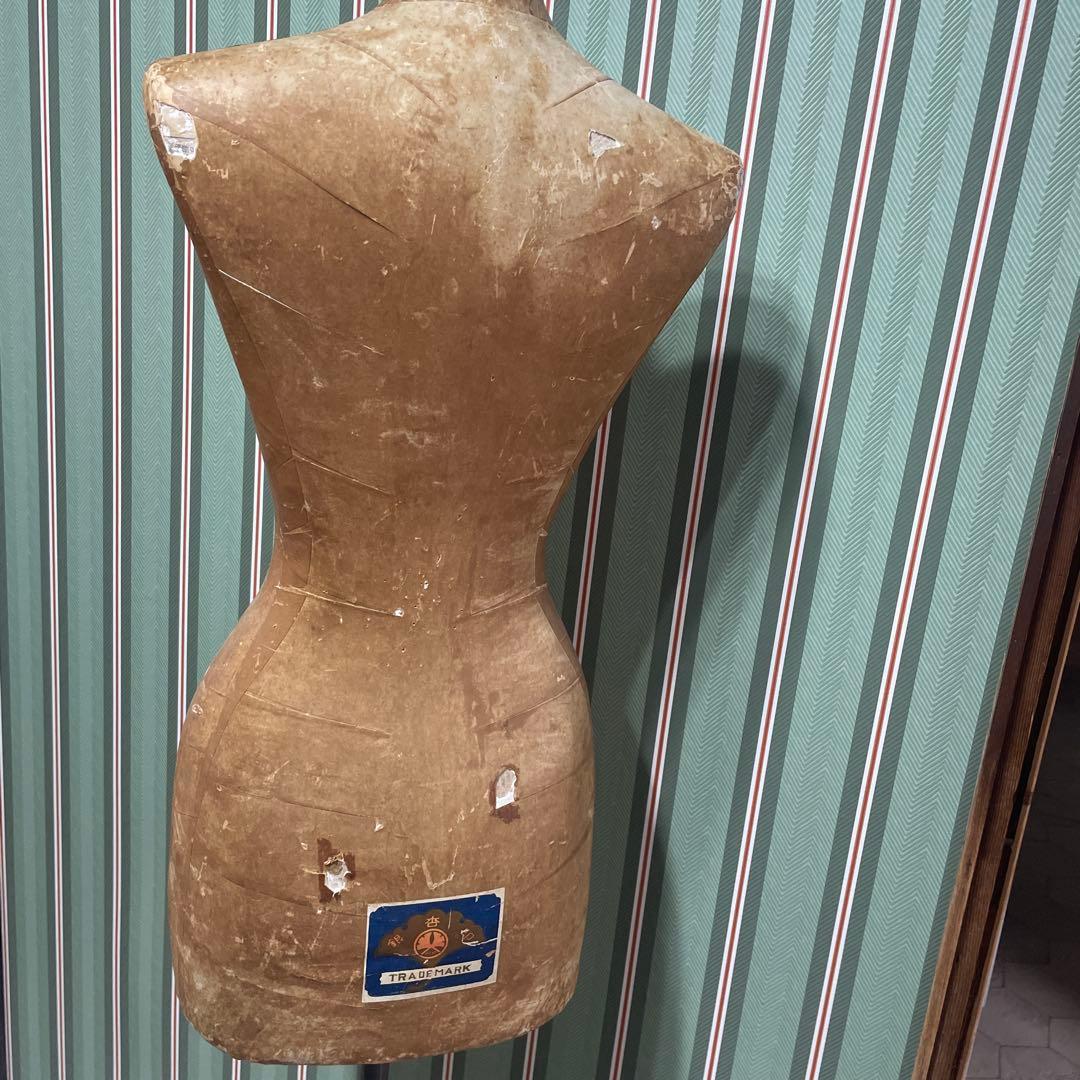 トルソー(三脚付き)　アンティーク　昭和レトロ