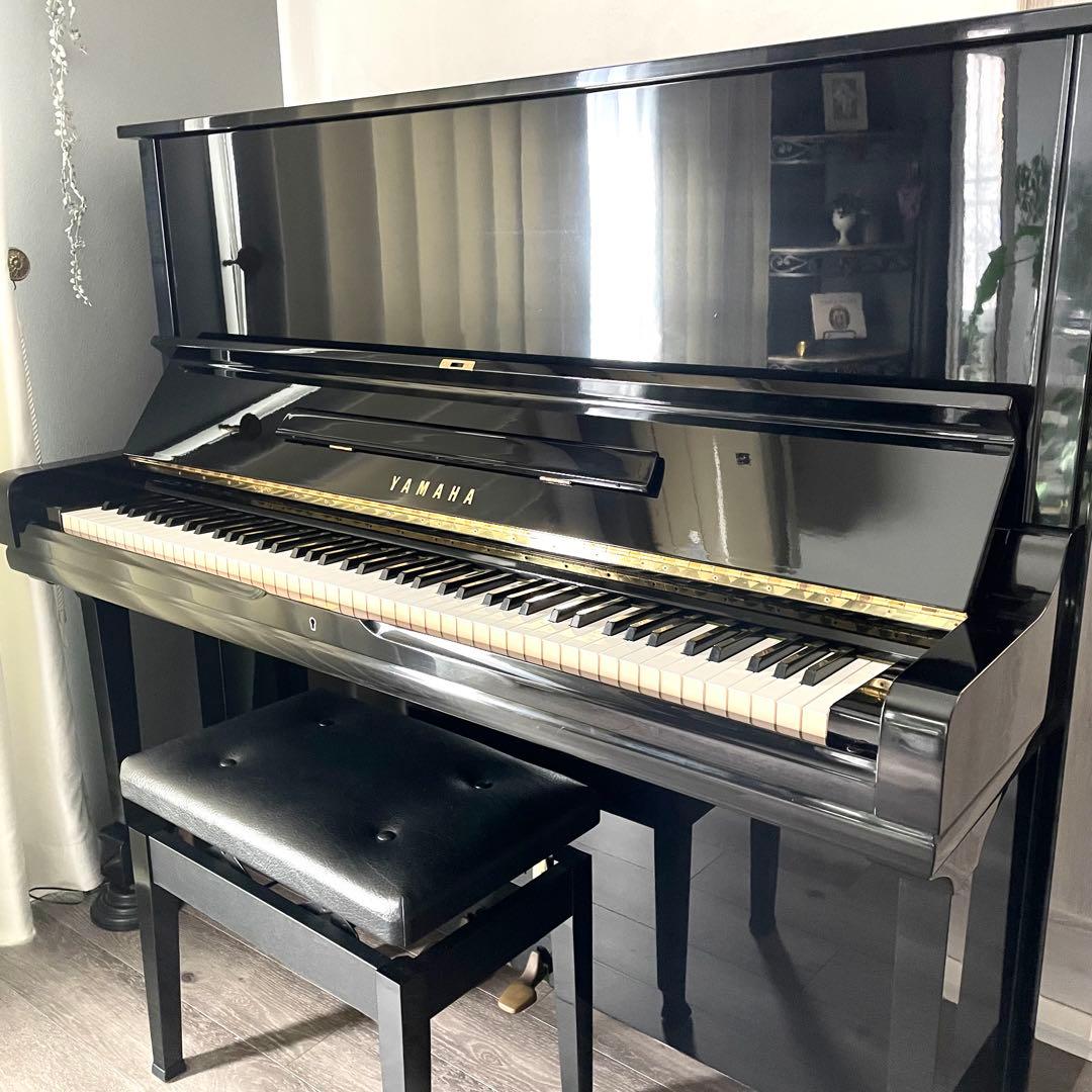 YAMAHAヤマハアップライトピアノU3 椅子　防音耐震インシュレーター　鍵