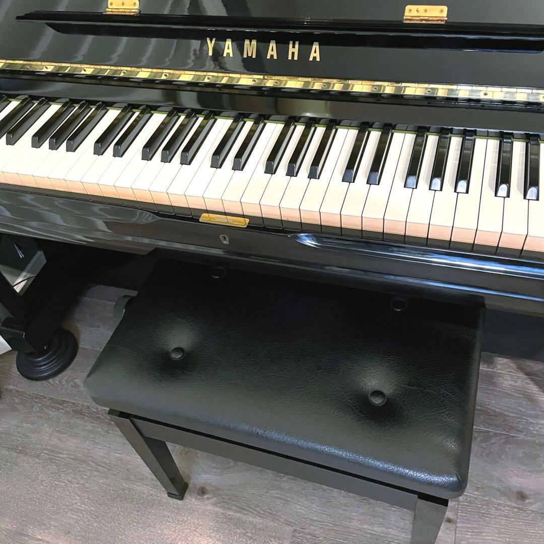 YAMAHAヤマハアップライトピアノU3 椅子　防音耐震インシュレーター　鍵