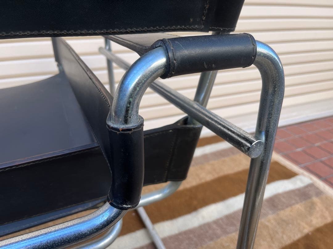 希少 イタリア Gavina ワシリーチェア マルセルブロイヤー 本革