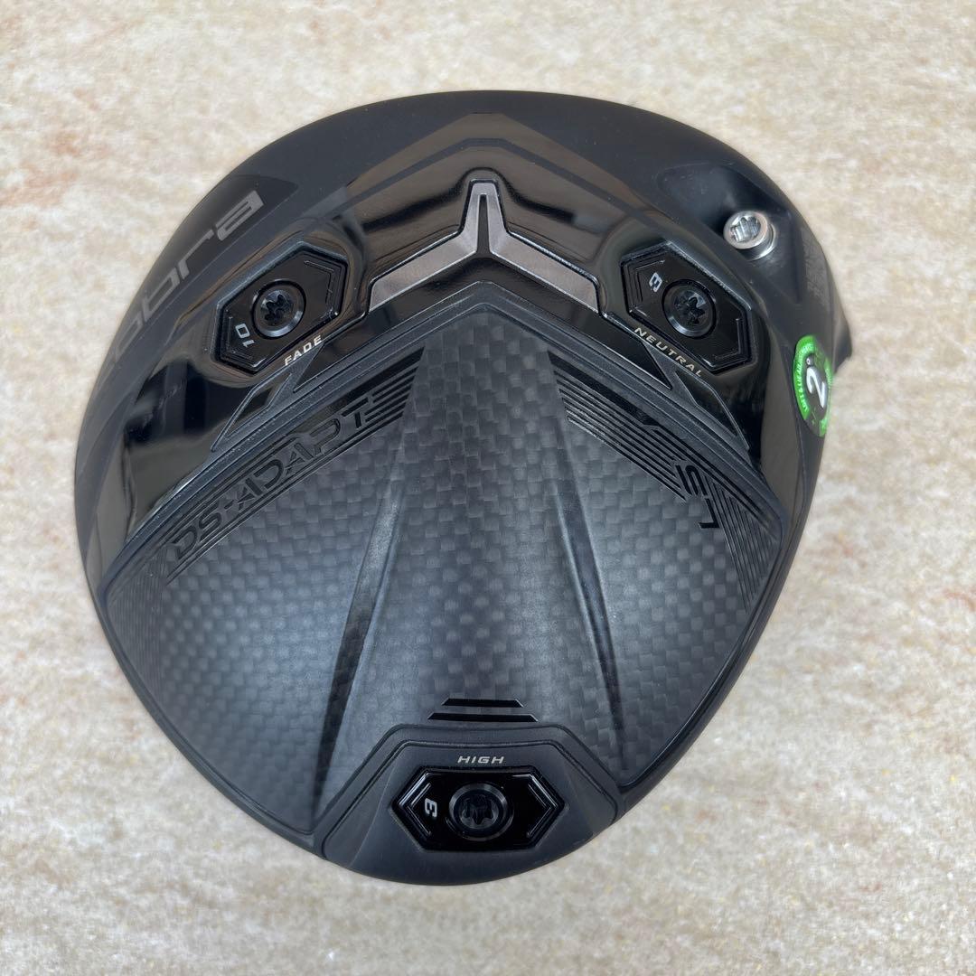 美品　コブラ　DSアダプトLSドライバー 9.0 ヘッドのみ