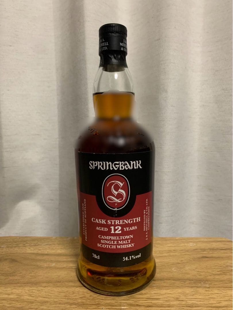 スプリングバンク12年カスクストレングス