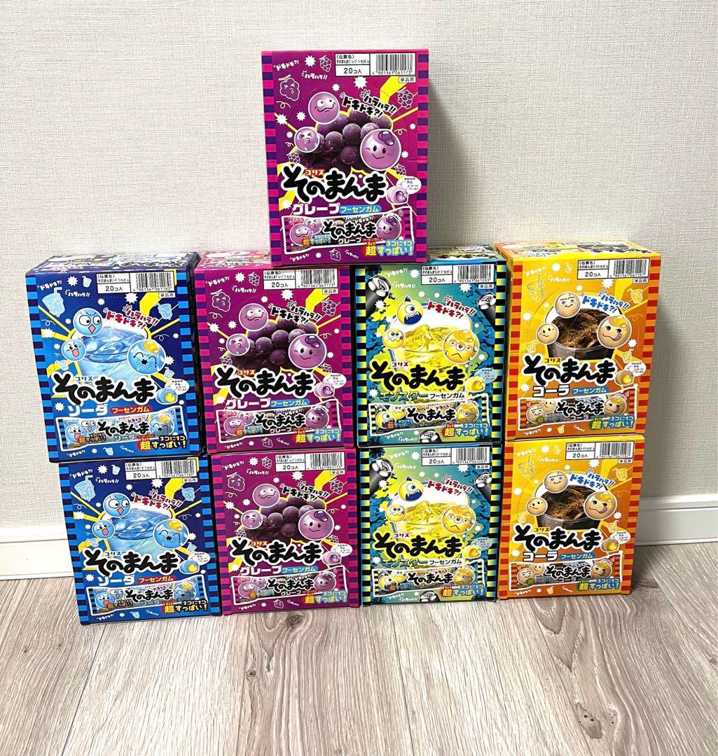お菓子まとめ売り　そのまんまガムシリーズなど