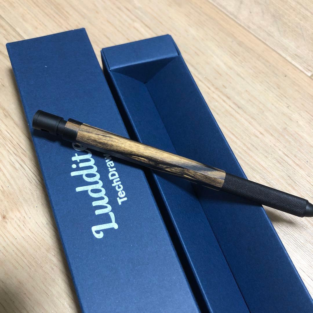 ラダイトテックドロー2銘木モデルペールムーンエボニー0.5mm techdraw