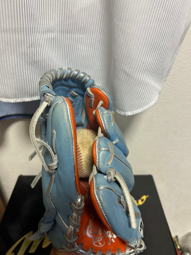 Rawlings 軟式グローブ 青