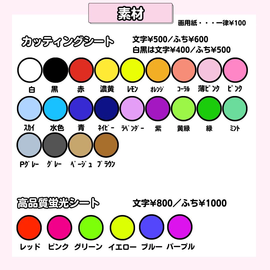 オーダー うちわ文字 連結 パネル ネーム ボード うちわ屋さん お急ぎ ネムボ
