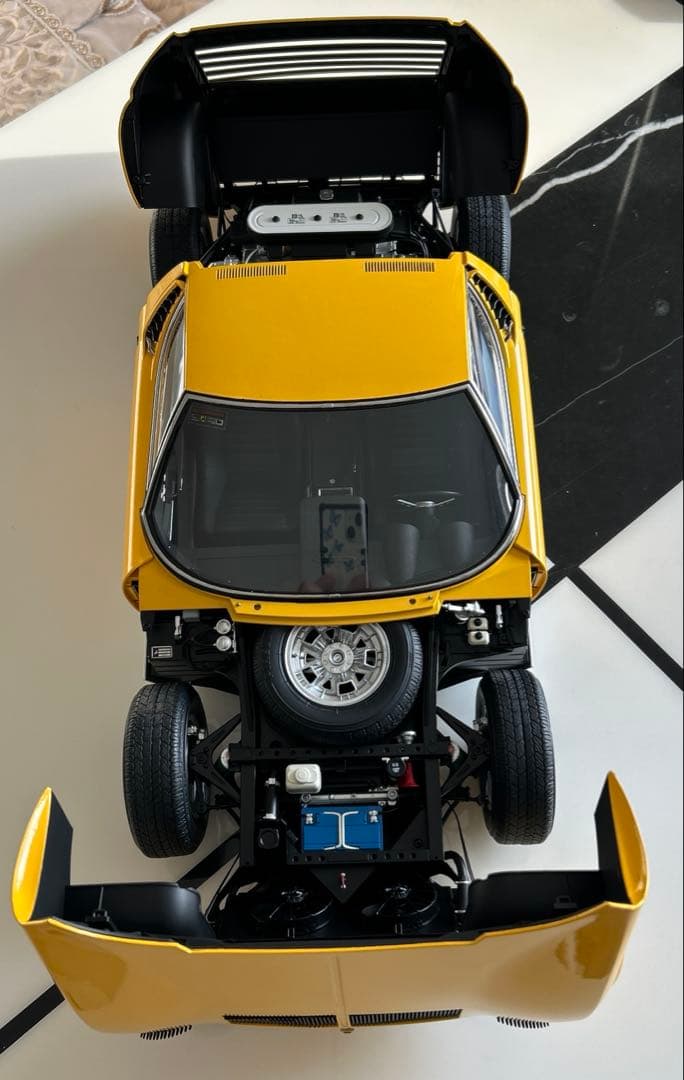 貴重品❗️1/8 ランボルギーニ ミウラ イエローコレクションとしても高い価値