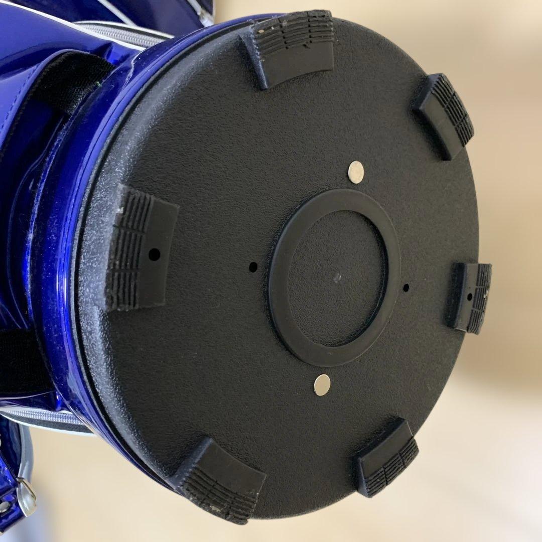 ブルーティーゴルフ キャディバッグ ネイビー エナメル 美品