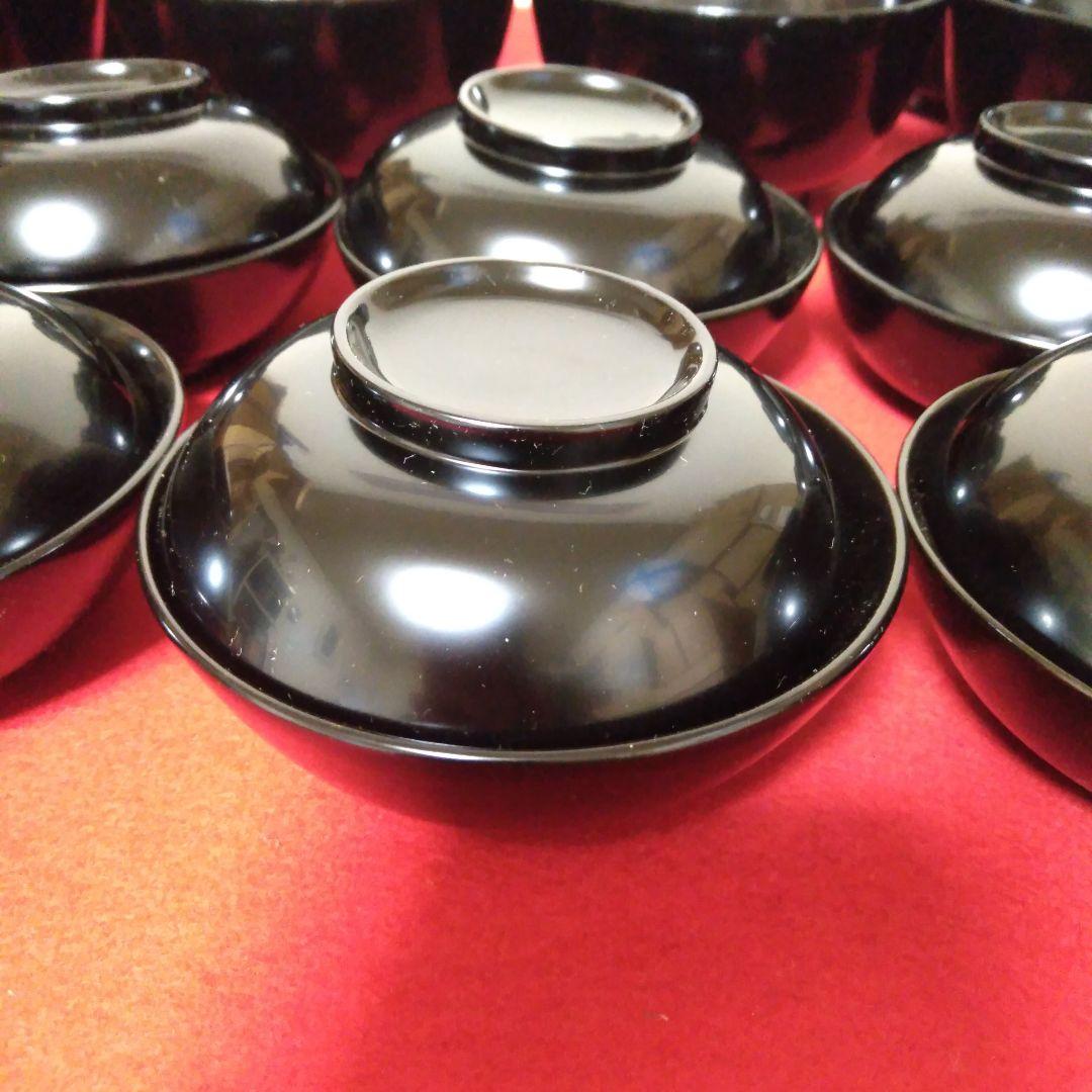 輪島塗　懐石碗　拾客