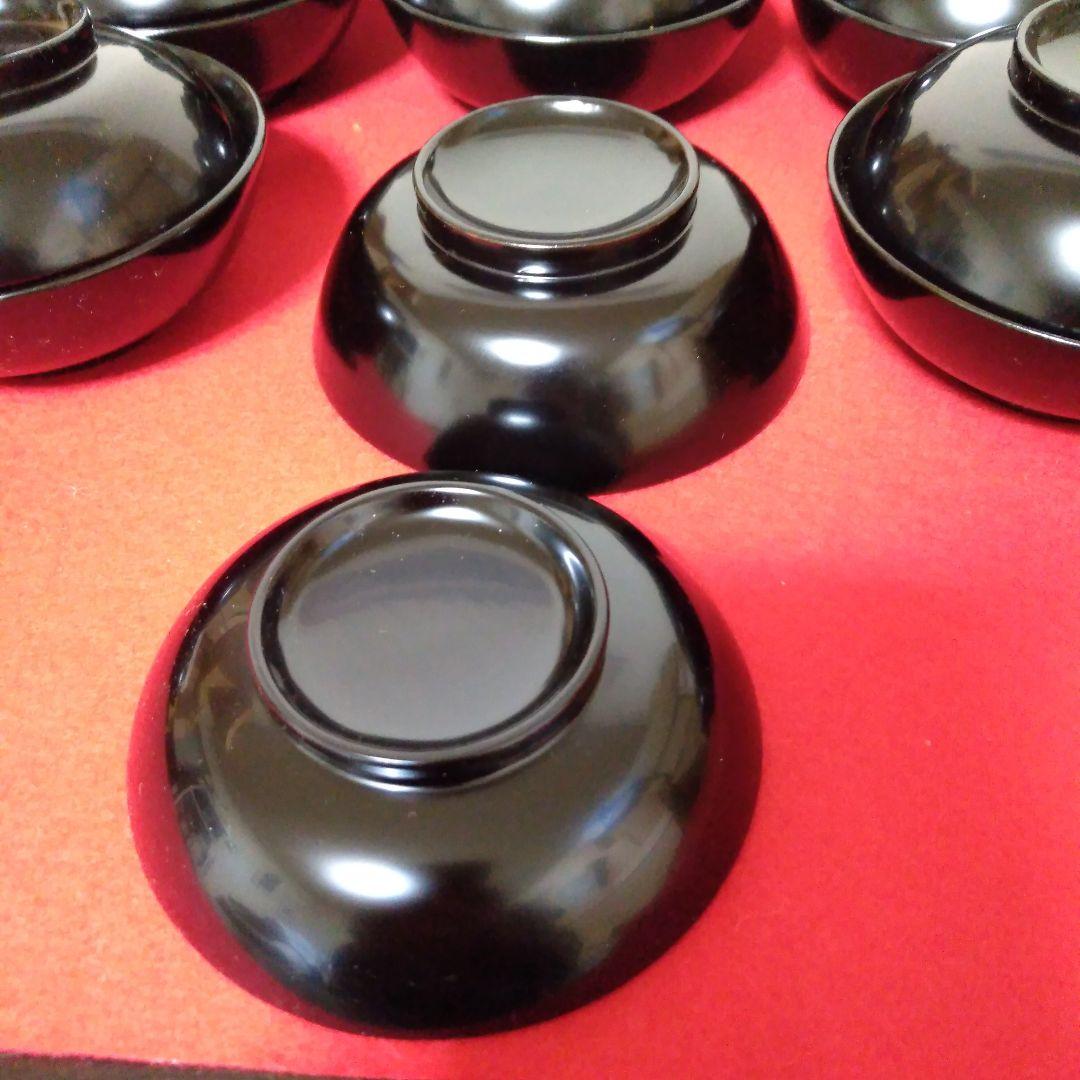 輪島塗　懐石碗　拾客