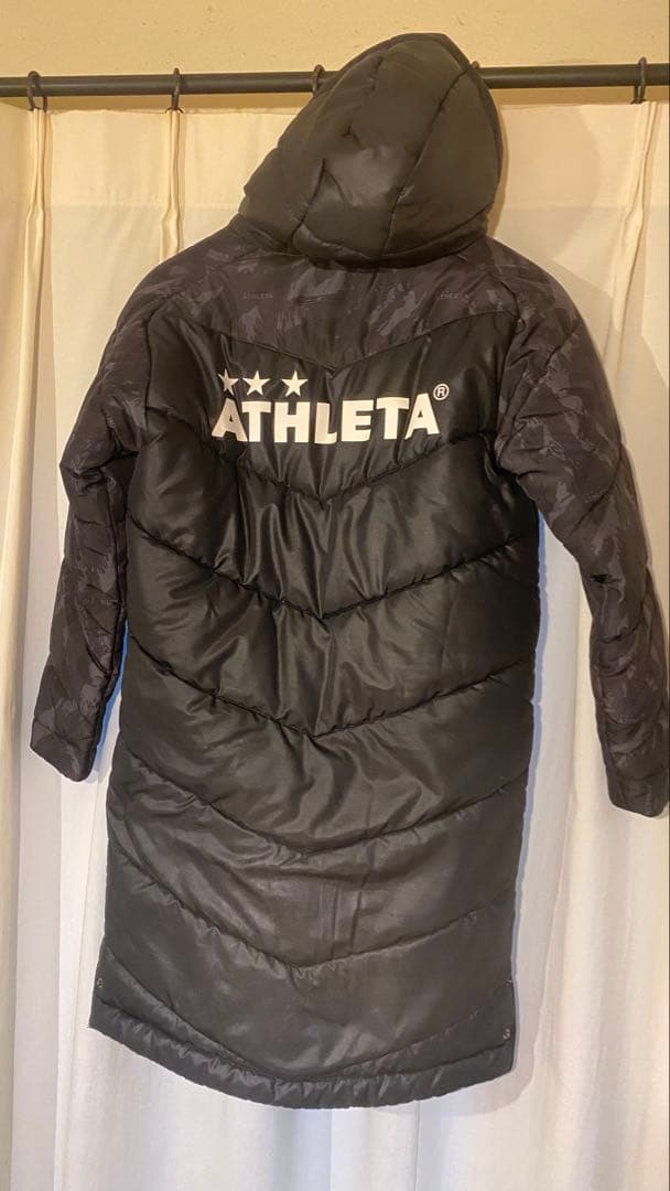 ATHLETA アスレタ ベンチコート キッズ140 大人M サッカー 防寒