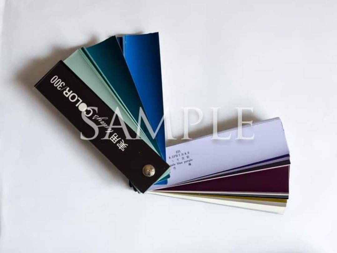 日本色彩「実用 today's COLOR/300」色見本帖