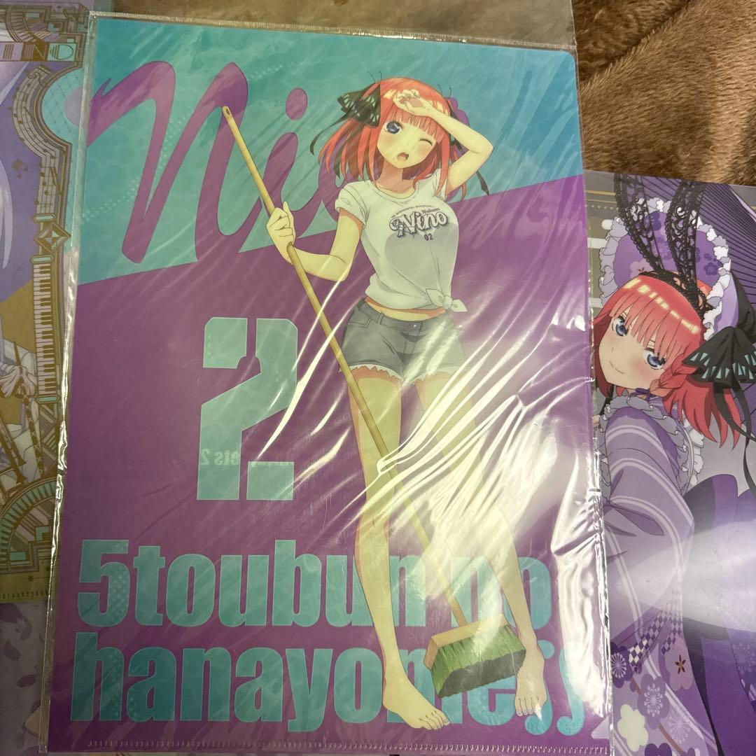 中野二乃 クリアファイル