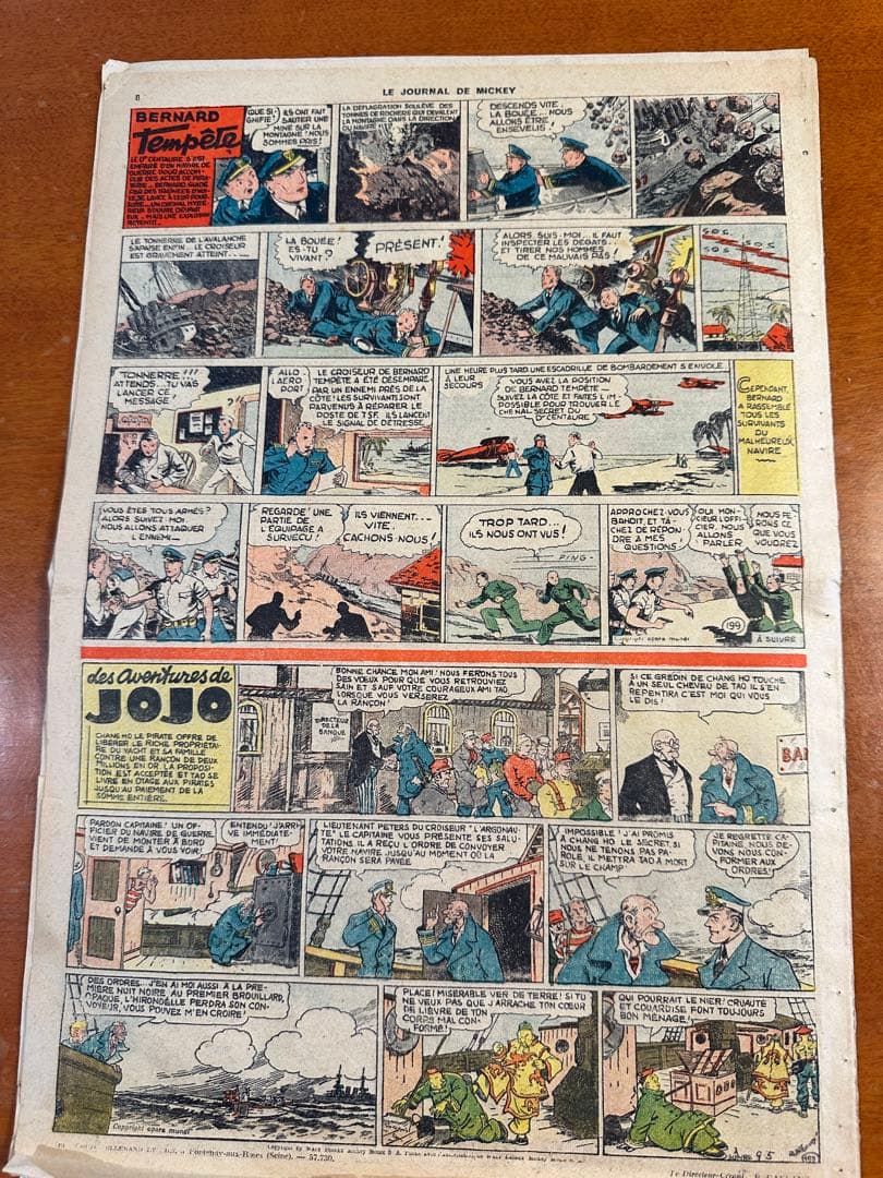 ビンテージMICKEY Le Journal de Mickey 1938年