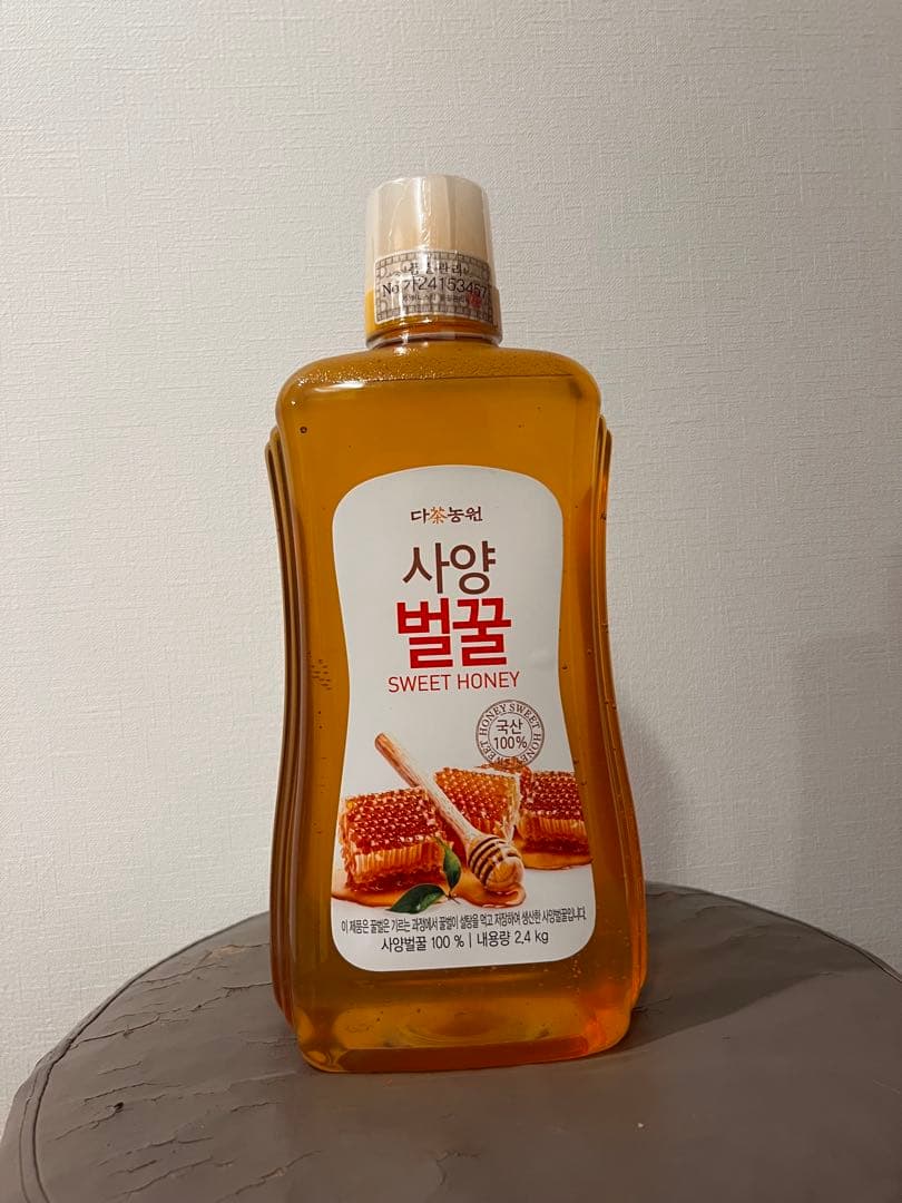 お得用サイズ2.4キロ韓国産はちみつ