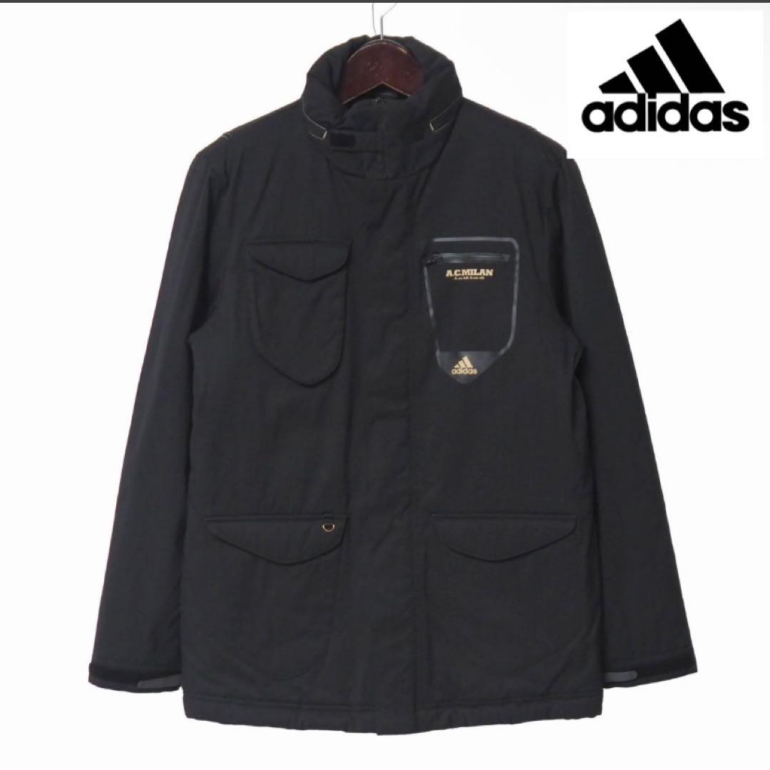 【極希少】ACミラン × adidas オフィシャルライセンスアイテム　S 黒