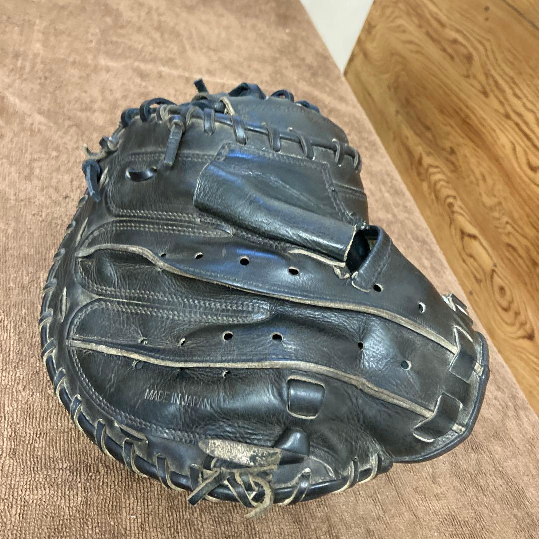 ZETT 硬式キャッチャーミットプロステイタス黒