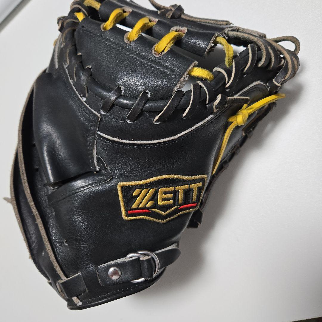 ZETT 軟式キャッチャーミット 黒