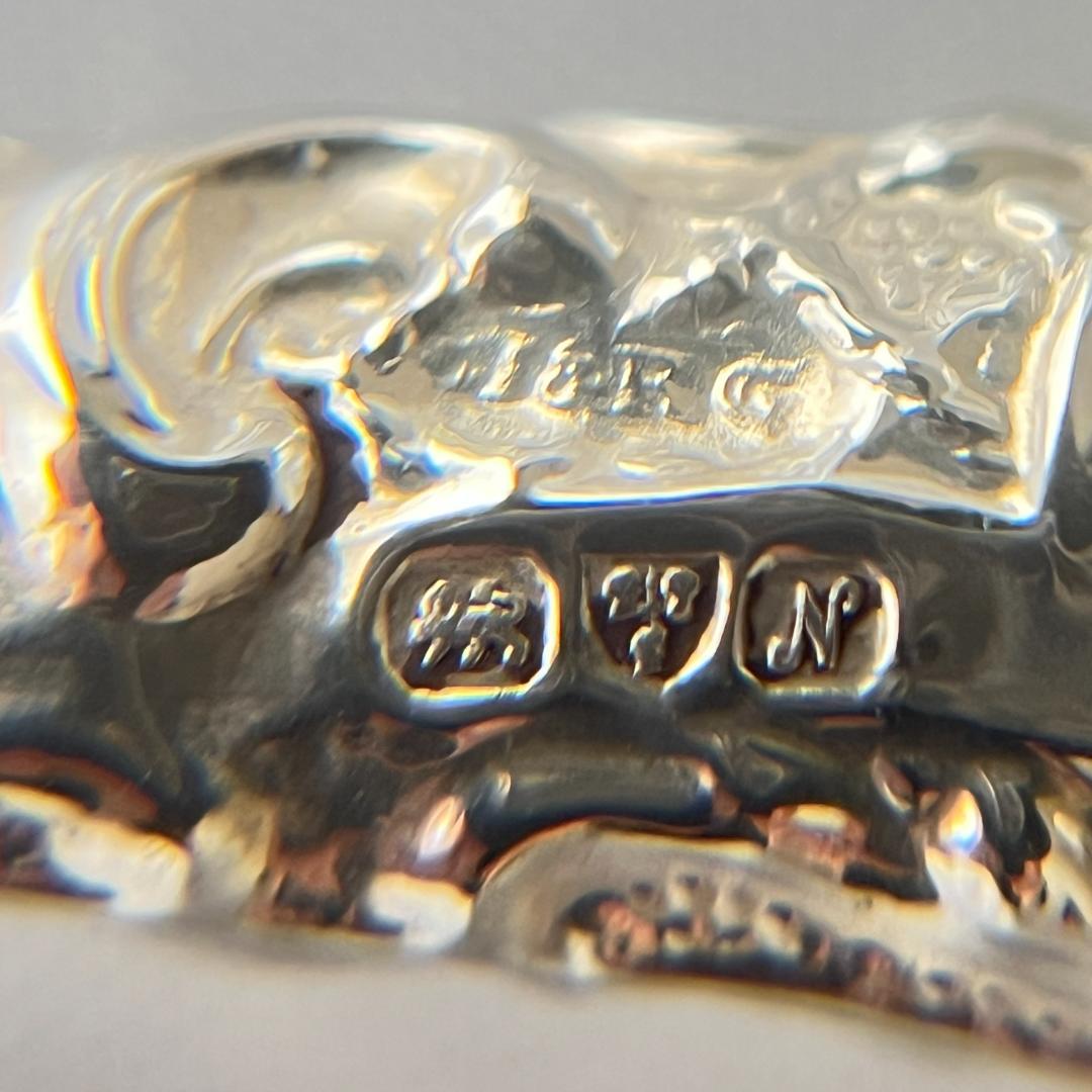 【J & R Griffin 】【純銀ハンドル】 靴べら 1913年 チェスター