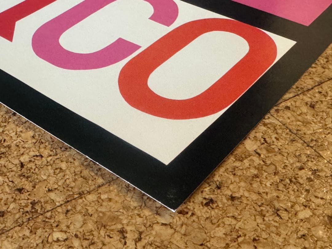 ヴィンテージ girard アレキサンダー・ジラルド　ポスター 額付き