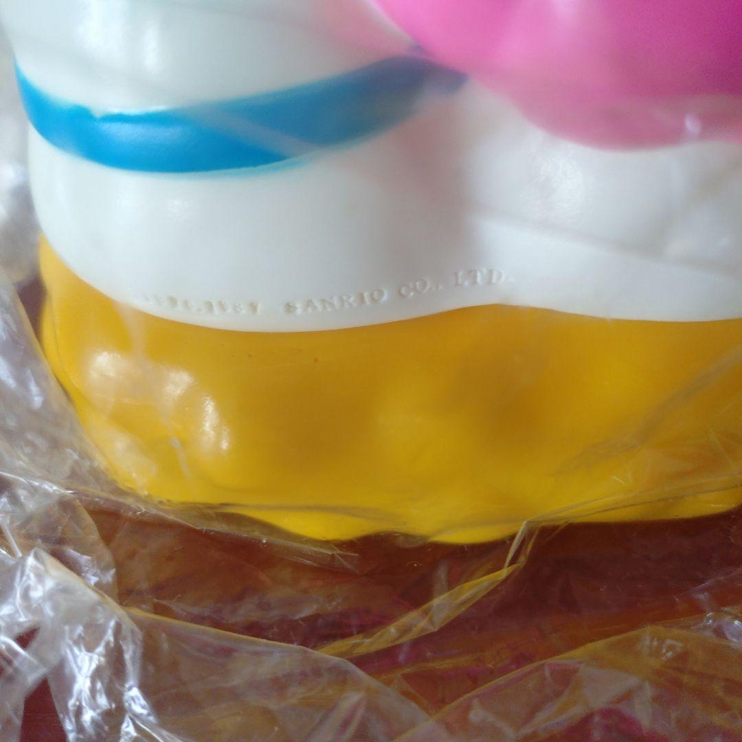 第百生命×サンリオ★LittleTwinStars★ソフビ貯金箱★箱付新品非売品