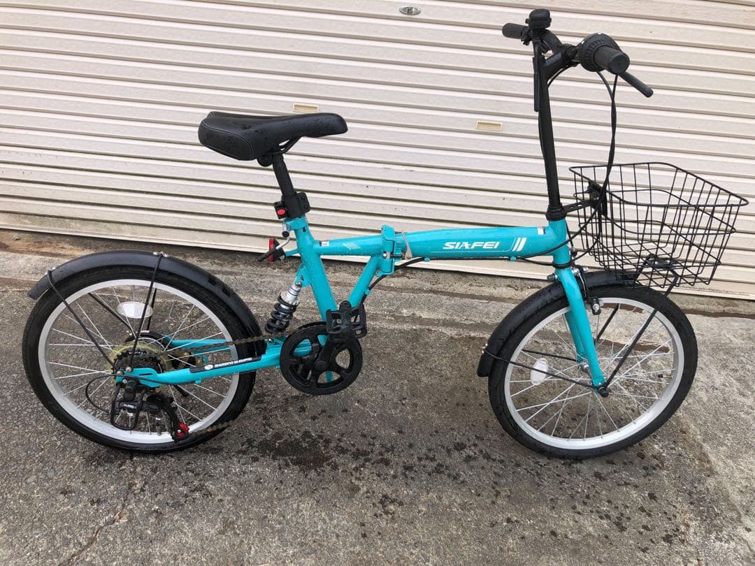 SIA FEI折り畳み20インチ　ブルーボディー