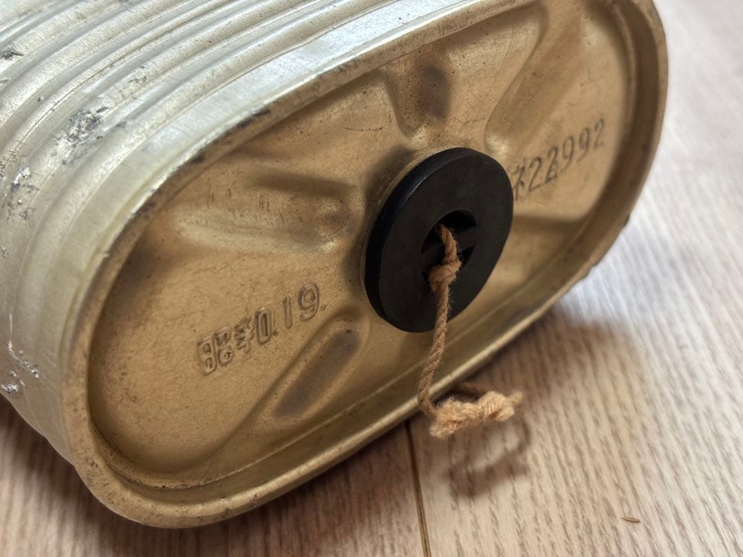 日本軍 陸軍 九九式 防毒面 昭和19年製 未使用品