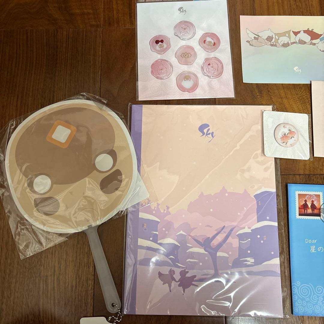 Sky星を紡ぐ子供たちskyfes等 グッズセット 団扇 キーホルダー バッジ