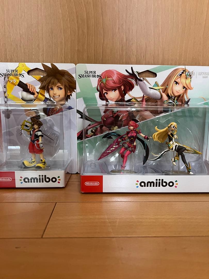スマブラSP amiibo カズヤ　セフィロス　ホムヒカ　ソラ　新品未開封4体