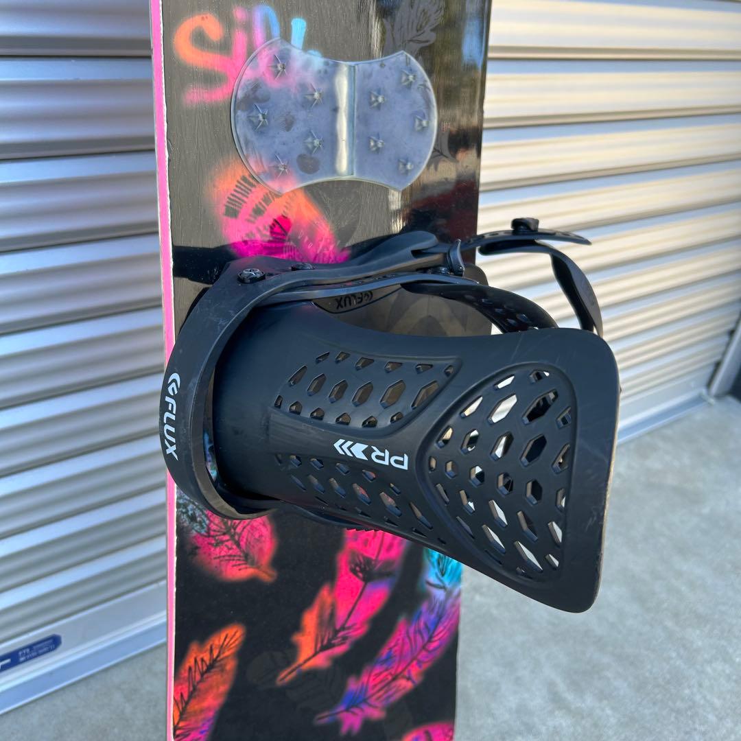 swivel silk 146 スノーボード　flux pr ビンディングセット