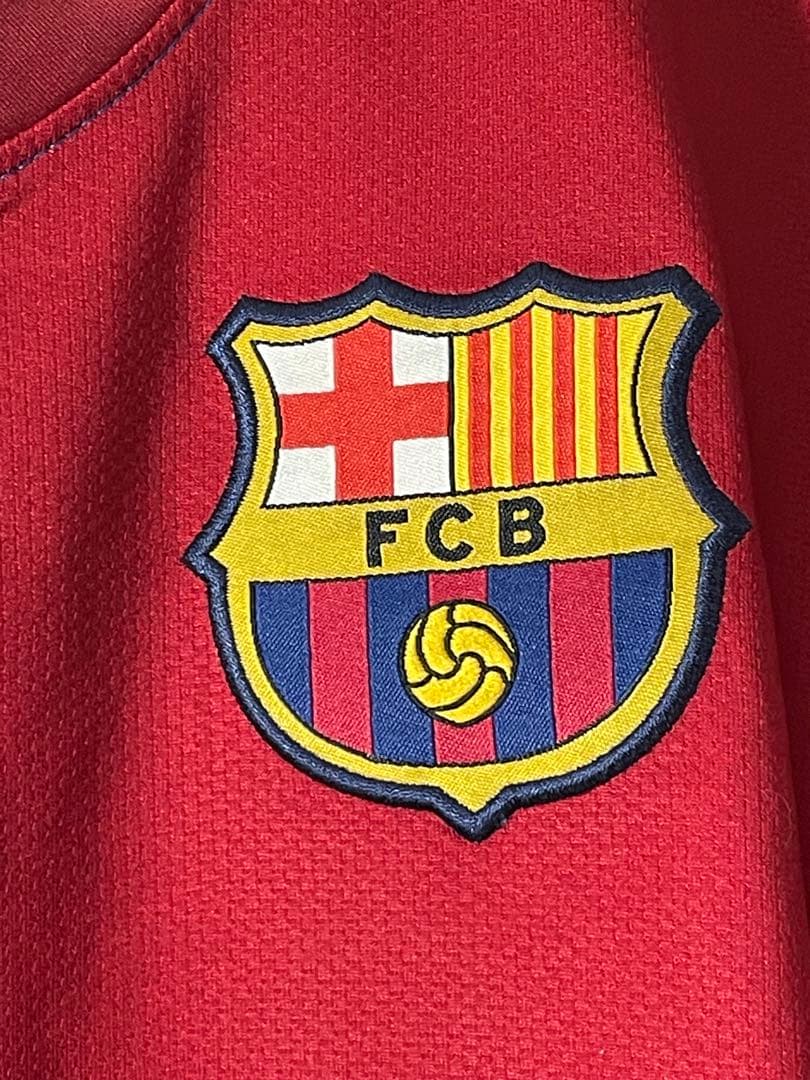 【正規品】バルセロナ　08/09 ホームレプリカ長袖